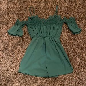 Green romper